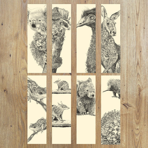 Bookmarks – Wildlife of Australia (Set of 8)