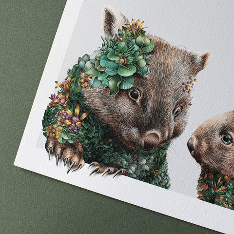 Little Wombats – Limited Edition Print