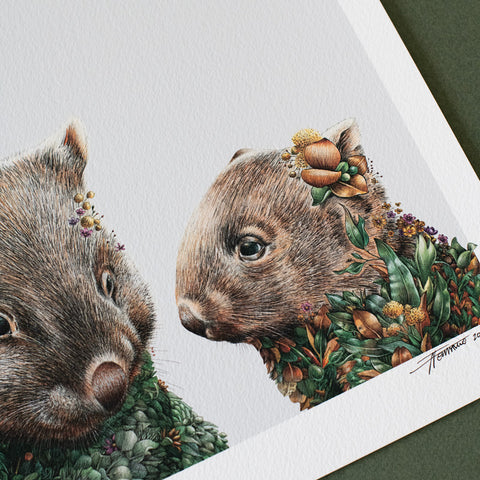 Little Wombats – Limited Edition Print