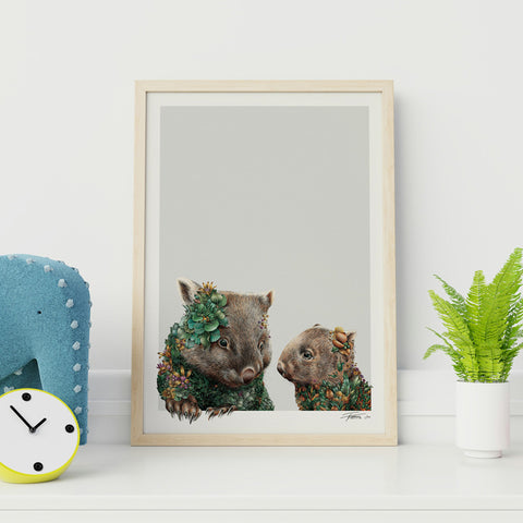 Little Wombats – Limited Edition Print