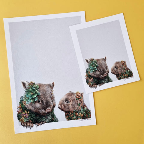 Little Wombats – Limited Edition Print