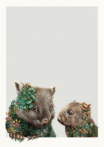 Little Wombats – Limited Edition Print