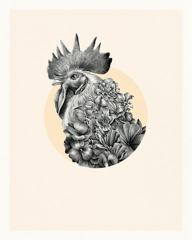 Rooster Chinese Zodiac – Limited Edition Print