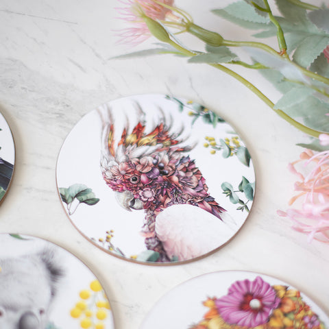 Round Coaster Set of 6 – Australiana