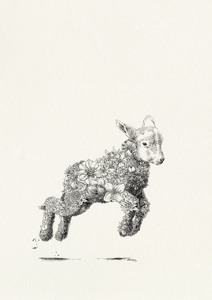 Popeye the Sailor Lamb - Giclée Print – Marini Ferlazzo - Art for Wildlife